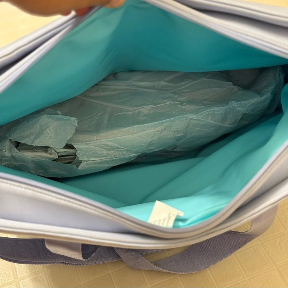 Corkcicle Estelle Tote Light Blue Tote Bag - Picture 2 of 6